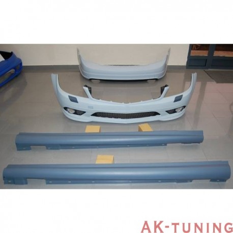 Kjolpaket MERCEDES W204 4P 07-10 LOOK AMG | AK-TCM009700730102