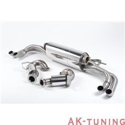 Audi R8 V8 4.2 FSI quattro Cat-back - tar bort bakre katalysatorer - Resonated (mer dämpad). Använder OEM ändrör 2,76" | SSXA...