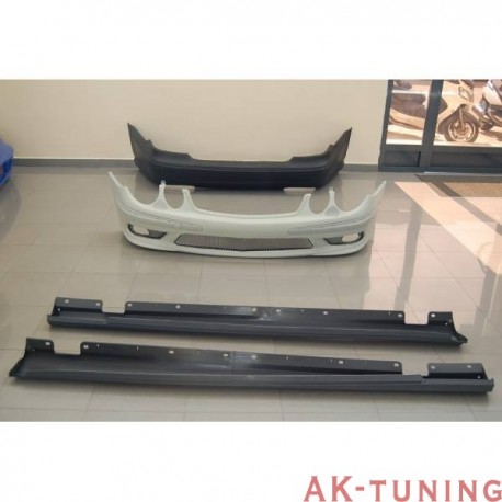 Kjolpaket MERCEDES W211 02-06 LOOK AMG E55 | AK-TCM002900330034