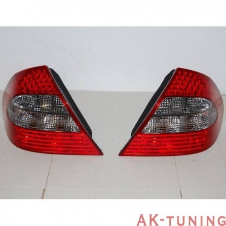 Bakre lyktor MERCEDES W211 06-09 LED RED | AK-FAME063