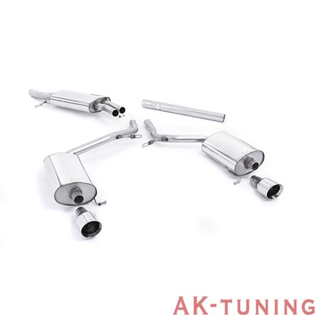 Audi A4 2.0 TFSI B7 2WD Downpipe-back - 2,5" | SSXAU513
