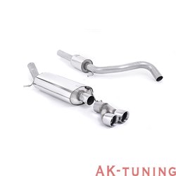 Audi A1 1.4 TFSI 122hk Cat-back - Resonated (mer dämpad) 2,5" | SSXAU282
