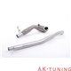 Audi S3 2.0 TFSI quattro Sedan 8V Downpipe med racekatalysator - 200 cell racekatalysator - Passar enbart med OEM systemet oc...