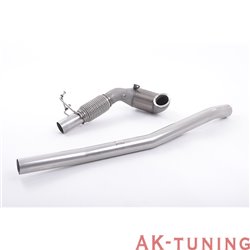 Audi S3 2.0 TFSI quattro Sportback 8V Downpipe med racekatalysator - 200 cell racekatalysator - Passar enbart med Milltek cat...
